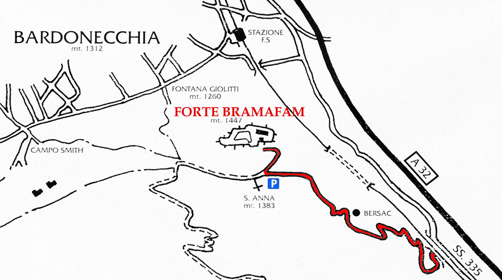 Bramafam mappa